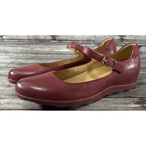 Dansko Marcella Mary Jane shoes color Red Burnished size 40 US 9 brand new